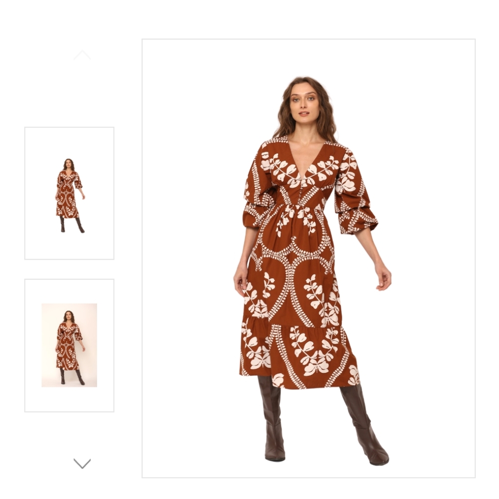 Beyond by Vera - Bianca Midi Dress - Heart
